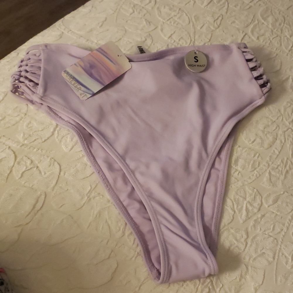 High waisted bikini bottoms